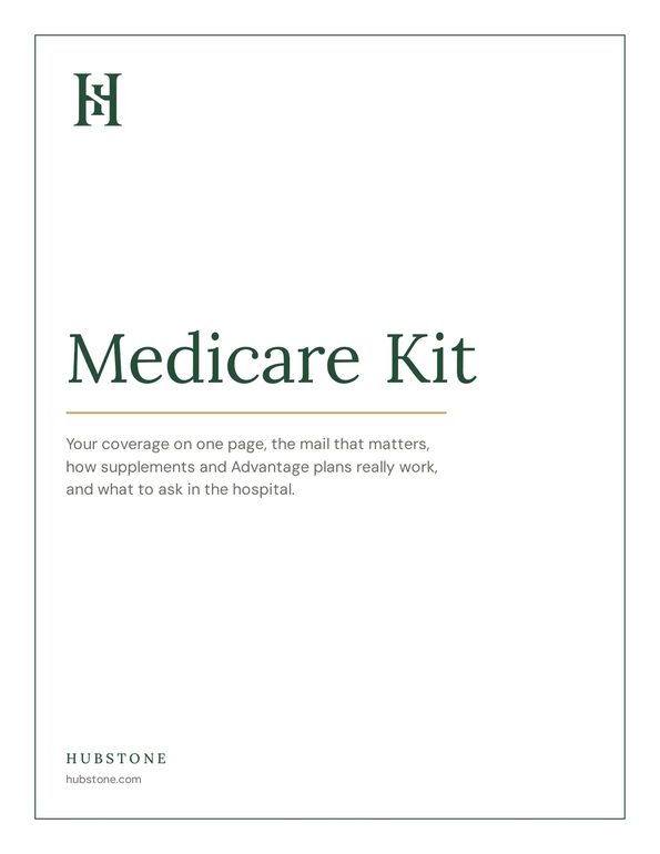 First page of the Medicare Kit